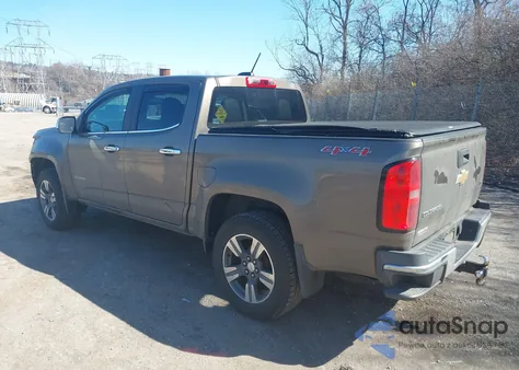 2015 Chevrolet Colorado Lt from USA, damaged, VIN 1GCGTBE37F1180164
